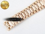Day Date 40 RG 228235 ARF 1:1 Best Edition Black Roman Dial on President Bracelet VR3255 - Görsel 27