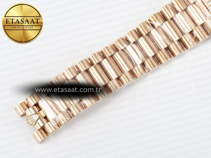 Day Date 40 RG 228235 ARF 1:1 Best Edition Black Roman Dial on President Bracelet VR3255 - Görsel 27