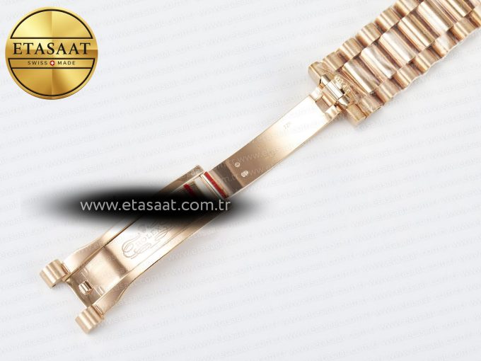 Day Date 40 RG 228235 ARF 1:1 Best Edition Black Roman Dial on President Bracelet VR3255 - Görsel 30