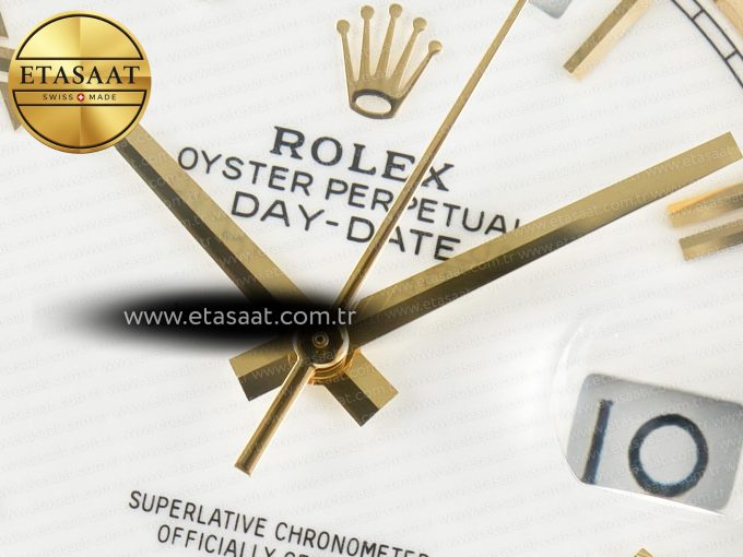 Day Date 40 YG 228238 ARF 1:1 Best Edition White Roman Dial on President Bracelet VR3255 - Görsel 11