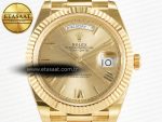 Day Date 40 YG 228238 ARF 1:1 Best Edition YG Roman Dial on President Bracelet VR3255 - Görsel 4