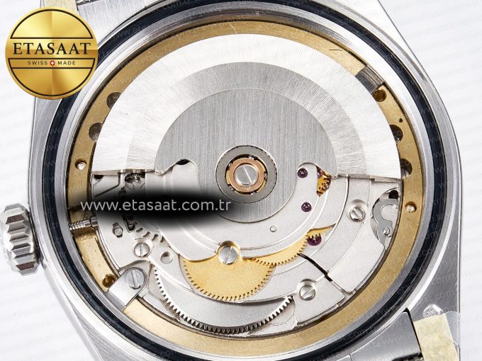 Daydate 128239 36mm Colour Jigsaw Puzzle SS QHF Best Edition Turquoise Blue Dial on SS President Bracelet A2834 - Görsel 18