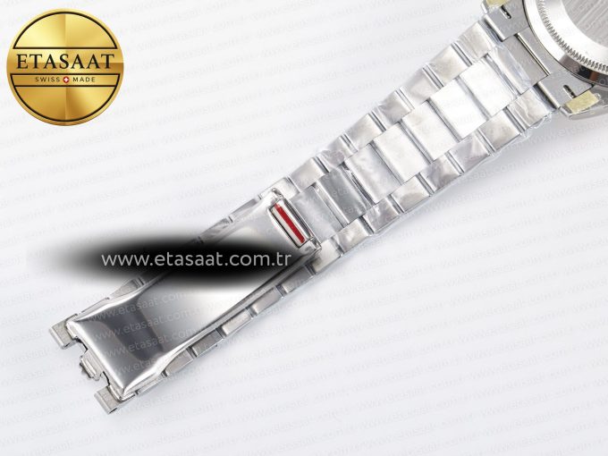 Daydate 128239 36mm Colour Jigsaw Puzzle SS QHF Best Edition Turquoise Blue Dial on SS President Bracelet A2834 - Görsel 26