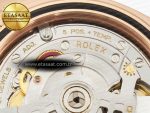 DayDate 40 228235 ARF 904L Steel Brown Crystal Diamonds Bezel on President Bracelet VR3255 - Görsel 24
