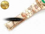 DayDate 40 228235 ARF 904L Steel Brown Crystal Diamonds Bezel on President Bracelet VR3255 - Görsel 28