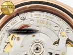 DayDate 40 228235 ARF 904L Steel Brown Stick Dial on President Bracelet VR3255 - Görsel 23