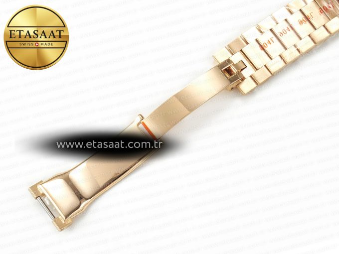 DayDate 40 228235 ARF 904L Steel Brown Stick Dial on President Bracelet VR3255 - Görsel 29