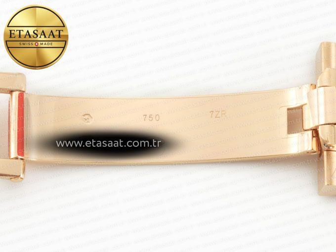 DayDate 40 228235 ARF 904L Steel Brown Stick Dial on President Bracelet VR3255 - Görsel 30