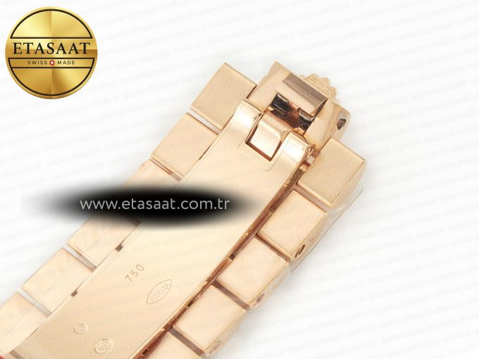 DayDate 40 228235 ARF 904L Steel Brown Stick Dial on President Bracelet VR3255 - Görsel 32