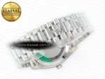 DayDate 40 228236 ARF 904L Steel Tiffany Blue Crystal Diamonds Bezel on President Bracelet VR3255 - Görsel 16