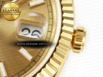 DayDate 40 228238 ARF 904L Steel Gold Stick Dial on President Bracelet VR3255 - Görsel 11