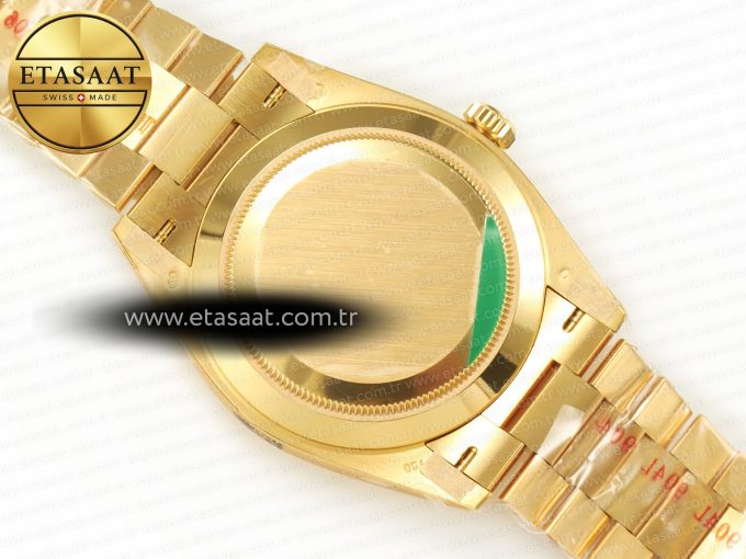 DayDate 40 228238 ARF 904L Steel Gold Stick Dial on President Bracelet VR3255 - Görsel 16