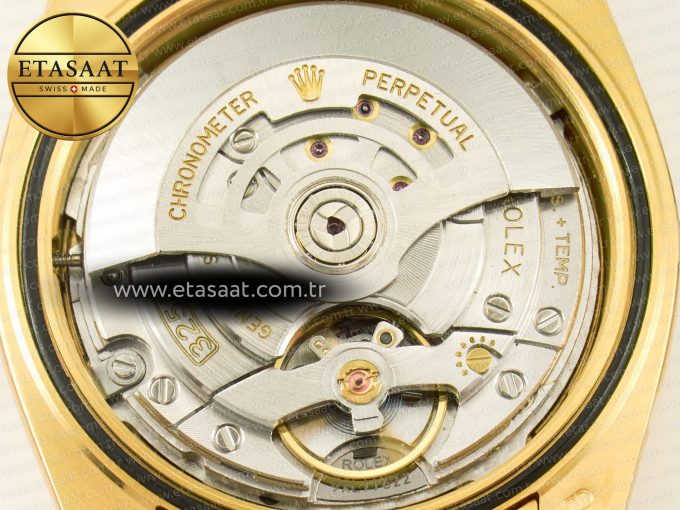 DayDate 40 228238 ARF 904L Steel Gold Stick Dial on President Bracelet VR3255 - Görsel 19