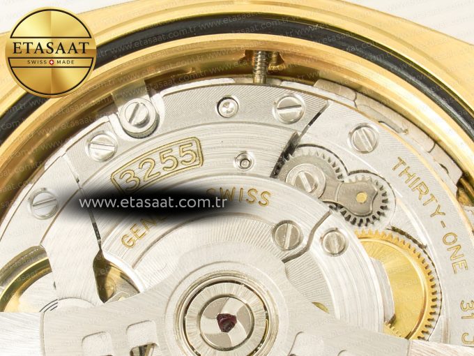 DayDate 40 228238 ARF 904L Steel Gold Stick Dial on President Bracelet VR3255 - Görsel 20