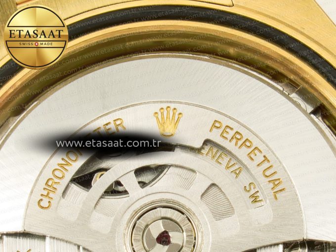 DayDate 40 228238 ARF 904L Steel Gold Stick Dial on President Bracelet VR3255 - Görsel 21