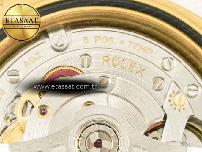 DayDate 40 228238 ARF 904L Steel Gold Stick Dial on President Bracelet VR3255 - Görsel 23