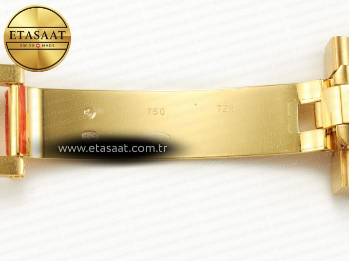 DayDate 40 228238 ARF 904L Steel Gold Stick Dial on President Bracelet VR3255 - Görsel 29