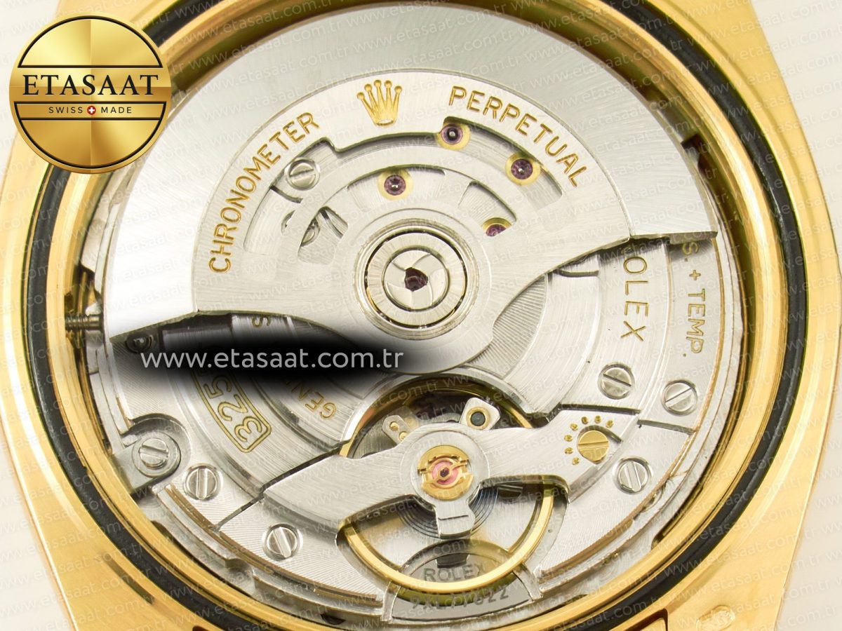 Rolex DayDate 228238 Steel YG Crystal Diamonds VR3255 - Görsel 20