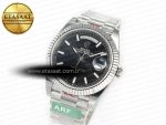 DayDate 40 228239 ARF 904L Steel Black Dial on President Bracelet VR3255 - Görsel 2