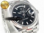 DayDate 40 228239 ARF 904L Steel Black Dial on President Bracelet VR3255 - Görsel 6