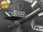 DayDate 40 228239 ARF 904L Steel Grey Stick Dial on President Bracelet VR3255 - Görsel 10