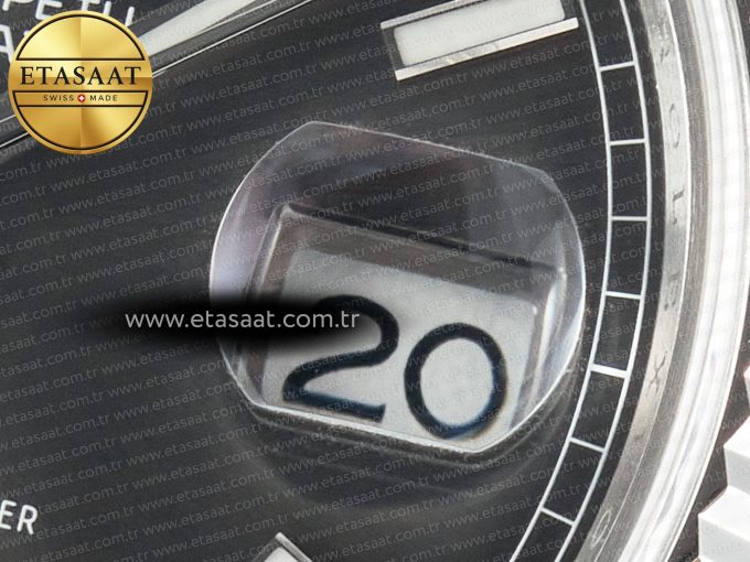 DayDate 40 228239 ARF 904L Steel Grey Stick Dial on President Bracelet VR3255 - Görsel 11