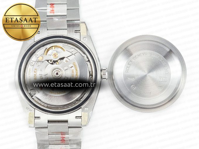 DayDate 40 228239 ARF 904L Steel Grey Stick Dial on President Bracelet VR3255 - Görsel 18