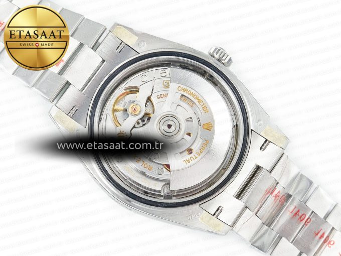 DayDate 40 228239 ARF 904L Steel Grey Stick Dial on President Bracelet VR3255 - Görsel 19