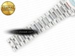DayDate 40 228239 ARF 904L Steel Grey Stick Dial on President Bracelet VR3255 - Görsel 27