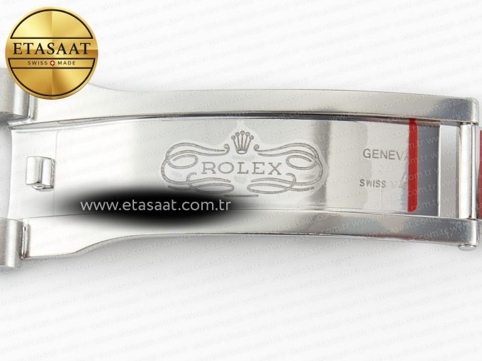 DayDate 40 228239 ARF 904L Steel Grey Stick Dial on President Bracelet VR3255 - Görsel 30