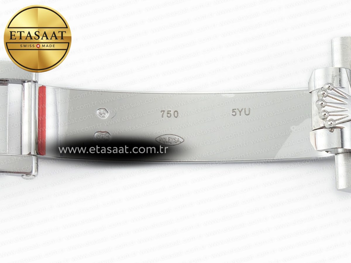 DayDate 40 228239 ARF 904L Steel Grey Stick Dial on President Bracelet VR3255 - Görsel 32