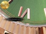DayDate 40 RG GSF GAIN WEIGHT GREEN ROMAN DIAL ON PRESIDENT BRACELET A2836 - Görsel 24