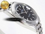 DayDate 40 SS GSF GAIN WEIGHT BLACK STICK DIAL ON PRESIDENT BRACELET A2836 - Görsel 9