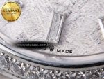 DayDate 40 SS GSF GAIN WEIGHT METEORITE CRYSTAL DIAL DIAMONDS BEZEL ON PRESIDENT BRACELET A2836 - Görsel 20