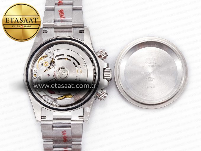 Daytona 116500 LN 904L SS Case ZF 1:1 Best Edition Black Dial On 904L SS Bracelet SH4130 - Görsel 17