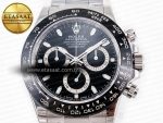 Daytona 116500 LN 904L SS Case ZF 1:1 Best Edition Black Dial On 904L SS Bracelet SH4130 - Görsel 4