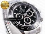 Daytona 116500 LN 904L SS Case ZF 1:1 Best Edition Black Dial On 904L SS Bracelet SH4130 - Görsel 5