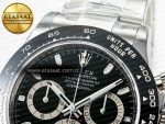 Daytona 116500 VSF 1:1 Best Edition 904L Steel Black Dial on SS Braclet DD4130 - Görsel 10