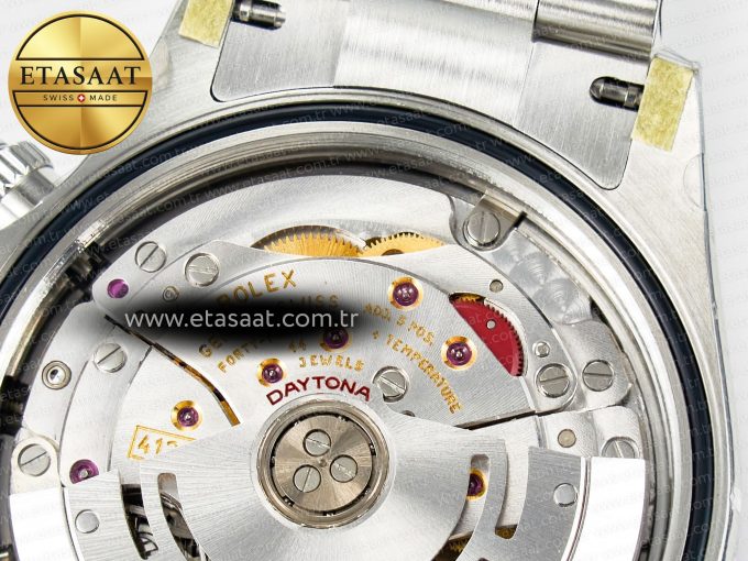 Daytona 116500 VSF 1:1 Best Edition 904L Steel Black Dial on SS Braclet DD4130 - Görsel 23