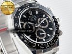 Daytona 116500 VSF 1:1 Best Edition 904L Steel Black Dial on SS Braclet DD4130 - Görsel 5