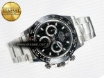 Daytona 116500 VSF 1:1 Best Edition 904L Steel Black Dial on SS Braclet DD4130 - Görsel 8