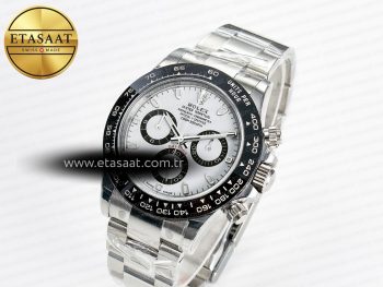 Daytona 116500 VSF 1:1 Best Edition 904L Steel White Dial on SS Braclet DD4130