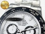 Daytona 116500 VSF 1:1 Best Edition 904L Steel White Dial on SS Braclet DD4130 - Görsel 10