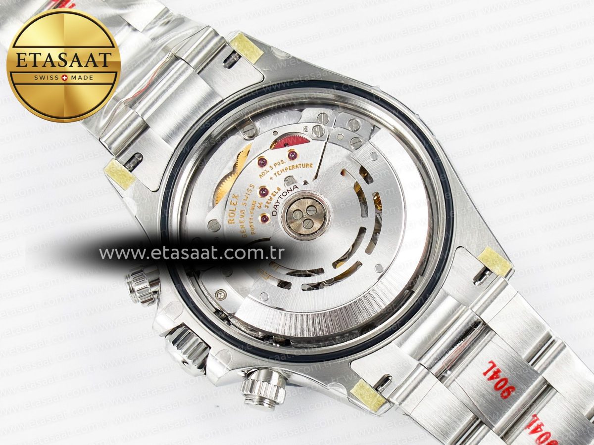 Daytona 116500 VSF 1:1 Best Edition 904L Steel White Dial on SS Braclet DD4130 - Görsel 19