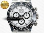 Daytona 116500 VSF 1:1 Best Edition 904L Steel White Dial on SS Braclet DD4130 - Görsel 4