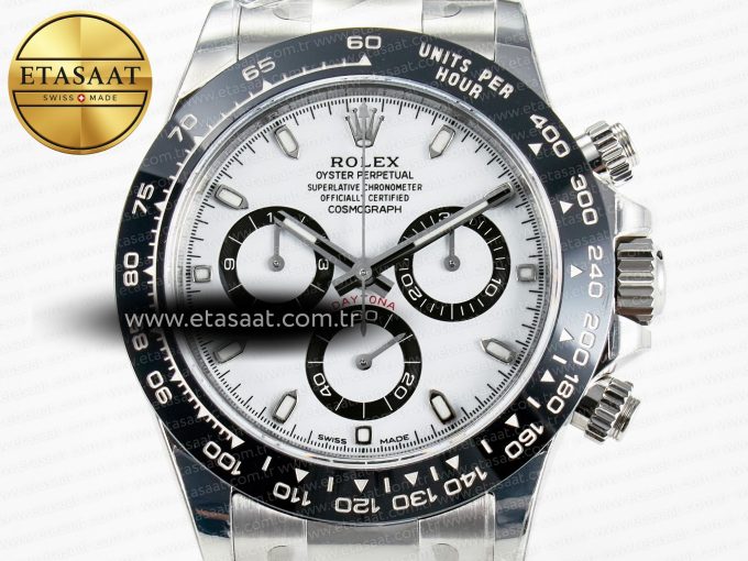 Daytona 116500 VSF 1:1 Best Edition 904L Steel White Dial on SS Braclet DD4130 - Görsel 4