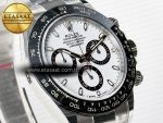 Daytona 116500 VSF 1:1 Best Edition 904L Steel White Dial on SS Braclet DD4130 - Görsel 5