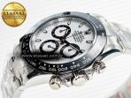 Daytona 116500 VSF 1:1 Best Edition 904L Steel White Dial on SS Braclet DD4130 - Görsel 6