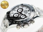 Daytona 116500 VSF 1:1 Best Edition 904L Steel White Dial on SS Braclet DD4130 - Görsel 6