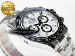 Daytona 116500 VSF 1:1 Best Edition 904L Steel White Dial on SS Braclet DD4130 - Görsel 7